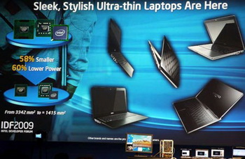 IDF 2009 INtel new processor for netbook